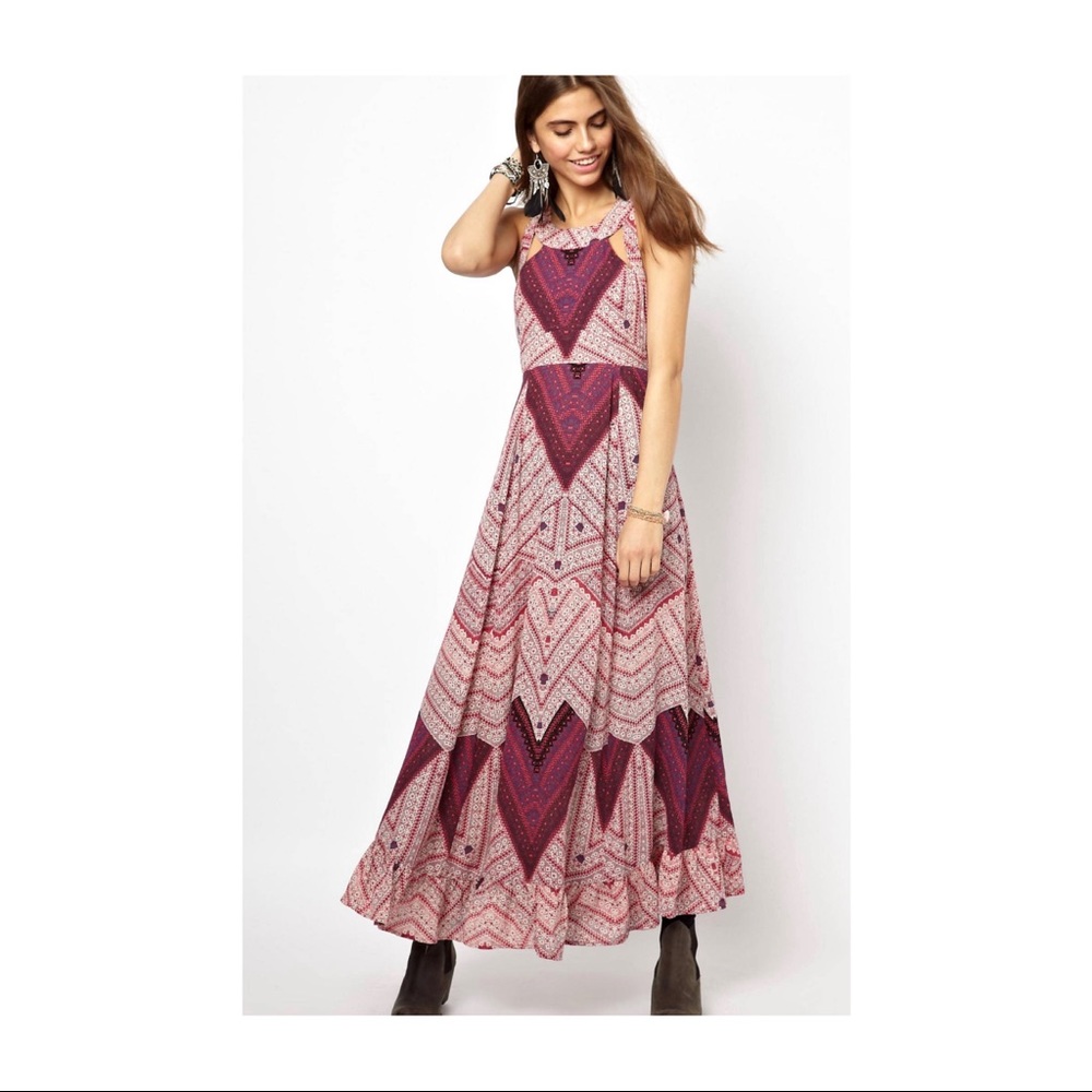 HP🔥💜✨FREE PEOPLE ✨💜 You Made My Day Maxi Dress